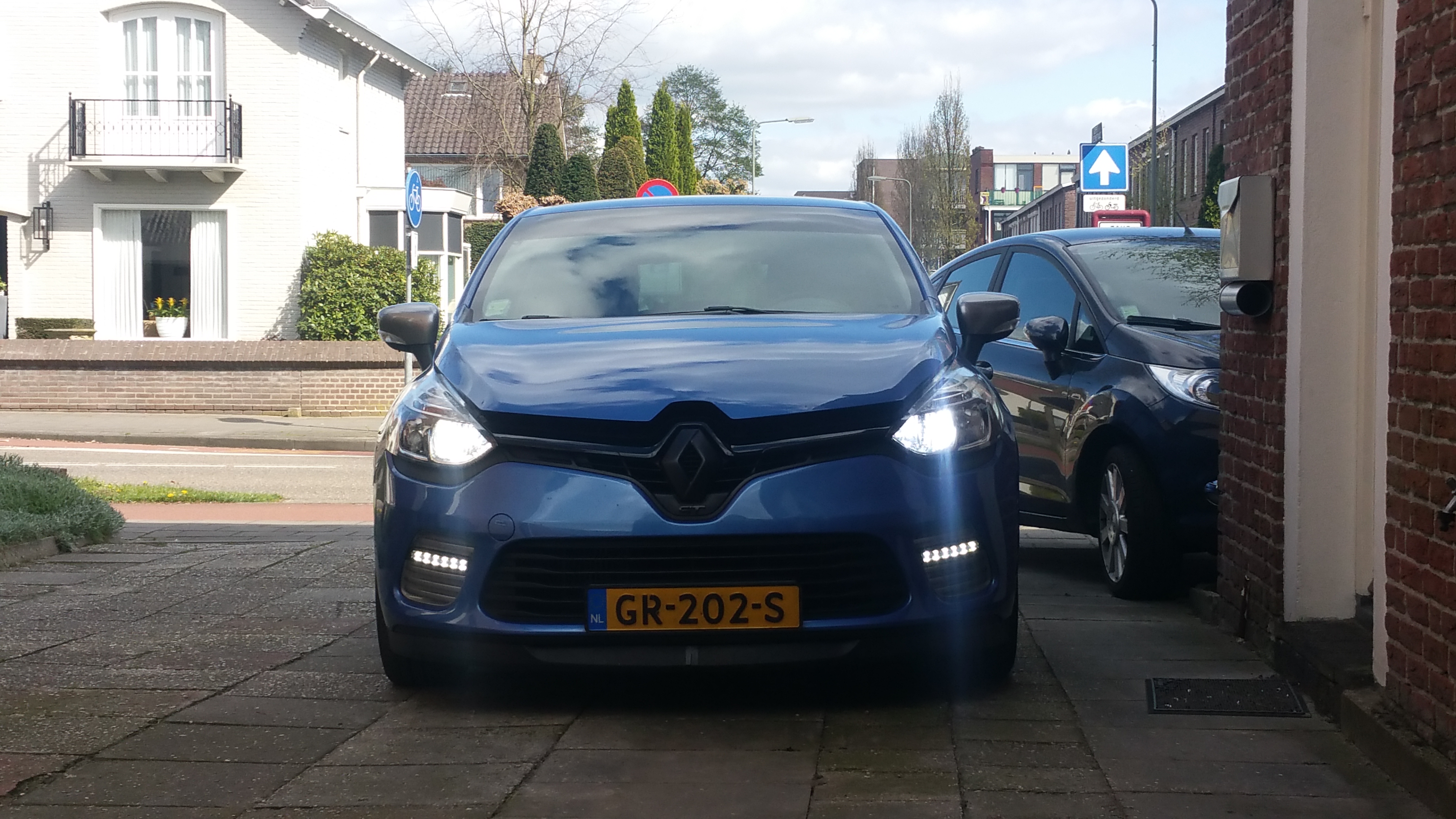 Je ziet recht vanvoren het kleurverschil haast niet